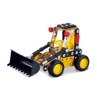 High Quality Assembly Mini Bulldozer 129PCS Building Blocks DIY Toy For Gifts