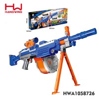 Hot Selling Electric Continuous Soft Bullet Gun With Telescope Toy