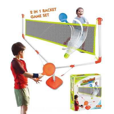 2 in 1 racket game set outdoor sports toy for kids