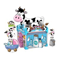 DIY Intelligence Farm Item Children Painting Puzzle Graffiti  Assembly Toy for Children