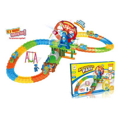 Hot Selling funny plastic train tracks toy