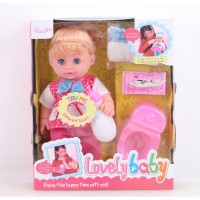 14 inch real looking silicone newborn vinyl baby dolls with accessories and IC